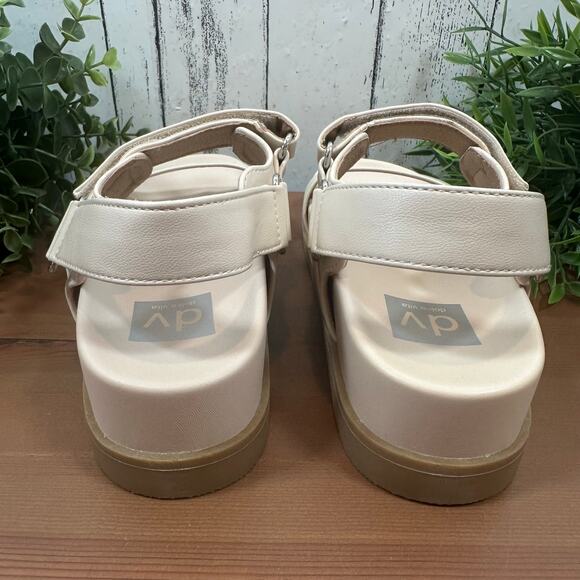 DV by Dolce Vita Women's Argyle Strap Sandals Size 6 - Picture 4 of 7